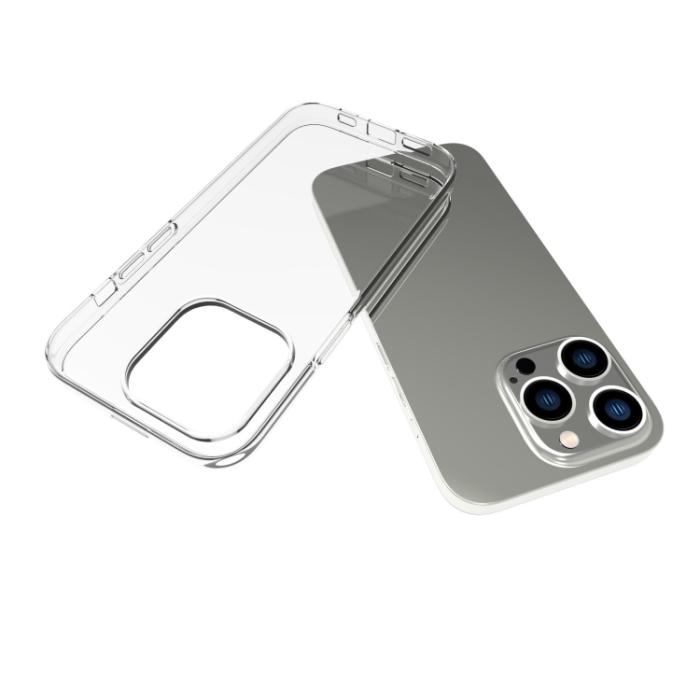 Bild 2,  iPhone 14 Pro Skal TPU Transparent - Teknikhallen.se