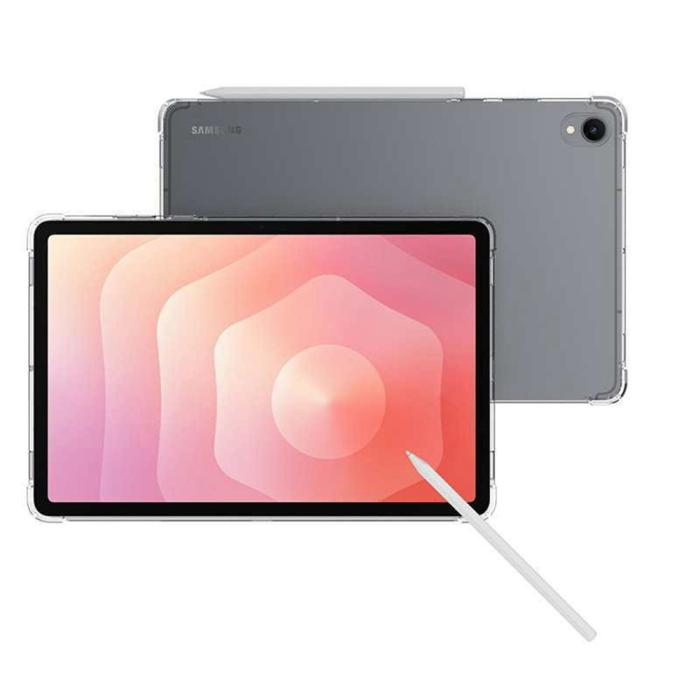 Bild 2,  Samsung Galaxy Tab S11 Skal Shockproof TPU Transparent - Teknikhallen.se