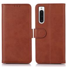  Sony Xperia 10 V Fodral L&auml;der Brun - Teknikhallen.se