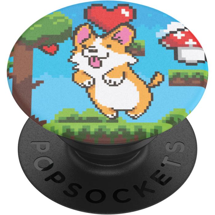 Bild 3, PopSockets PopSockets PopGrip Corgibit - Teknikhallen.se