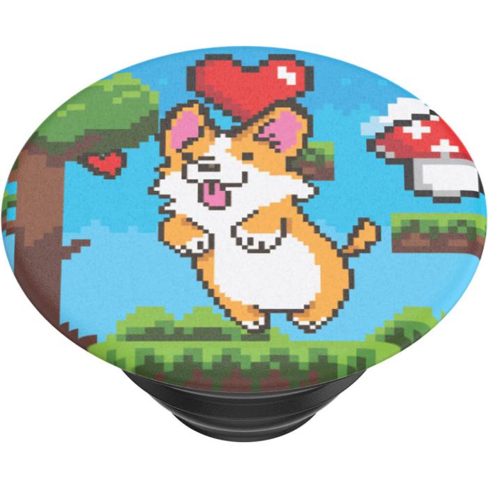 Bild 4, PopSockets PopSockets PopGrip Corgibit - Teknikhallen.se