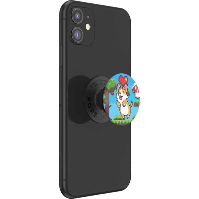 Bild 6, PopSockets PopSockets PopGrip Corgibit - Teknikhallen.se