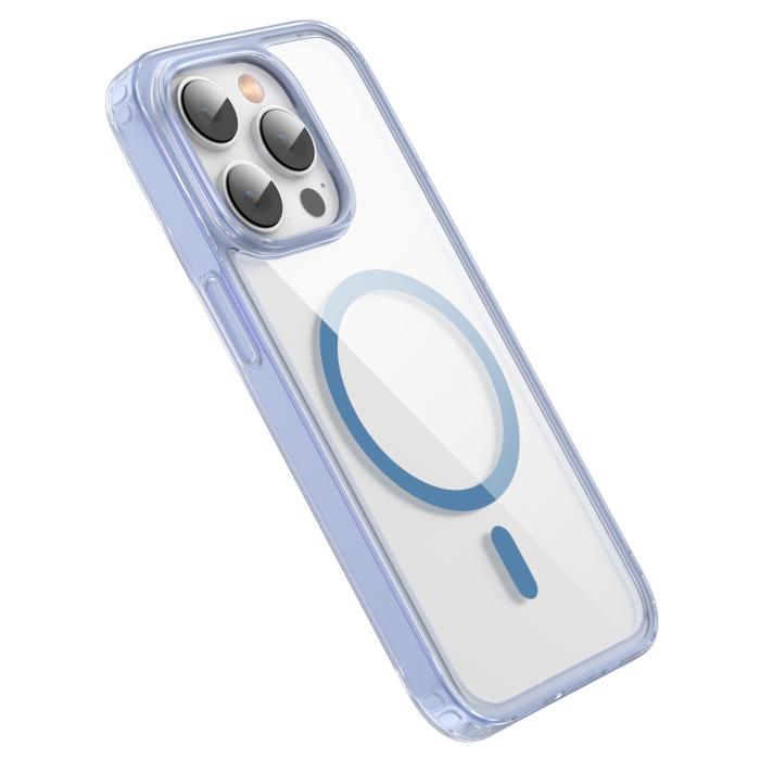 Bild 3, ColorPop ColorPop iPhone 14 Pro Max Skal CH MagSafe Transparent/Ljus Blå - Teknikhallen.se