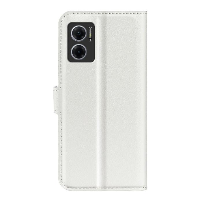 Bild 6,  Xiaomi Redmi 10 5G Fodral Litchi Läder Vit - Teknikhallen.se