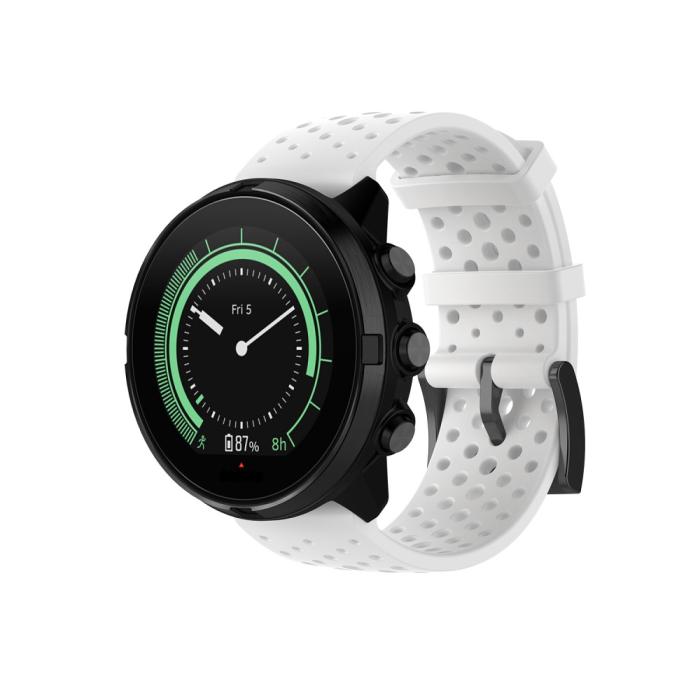 Bild 2,  Ihåligt Silikon Armband Suunto (24mm) Vit - Teknikhallen.se