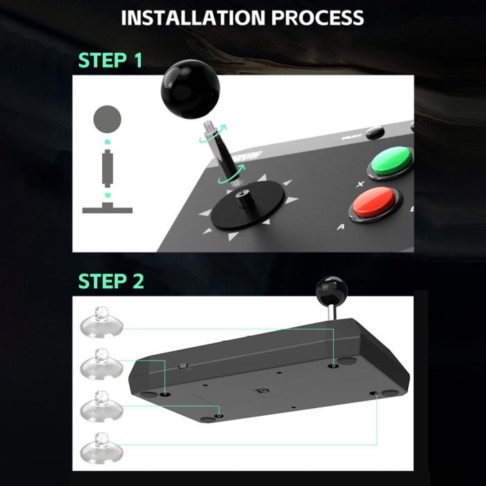 Bild 6, DATA FROG DATA FROG Trådlös Joystick Kontroll För PC / Android / iOS - Teknikhallen.se