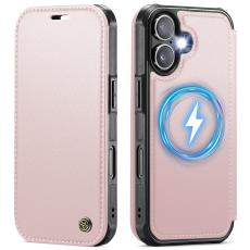 CASEME CASEME iPhone 17 Skal RFID Pl&aring;nbok Ros&eacute;guld - Teknikhallen.se