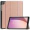  Lenovo Tab M8 (Gen 4) Fodral Tri-Fold Läder Roséguld - Teknikhallen.se