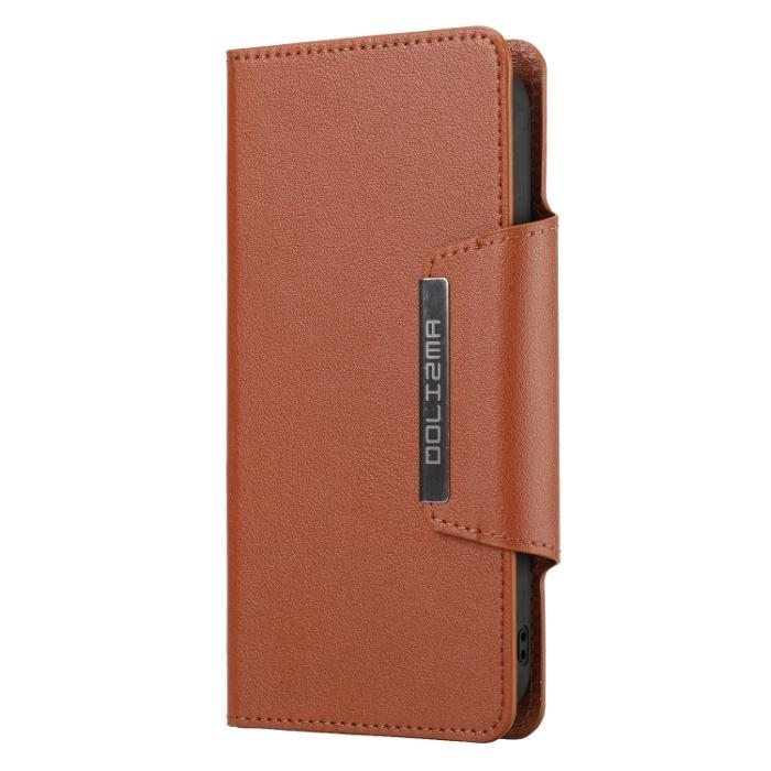 Bild 2,  iPhone 14 Plus 2in1 Magnet Fodral Brun - Teknikhallen.se
