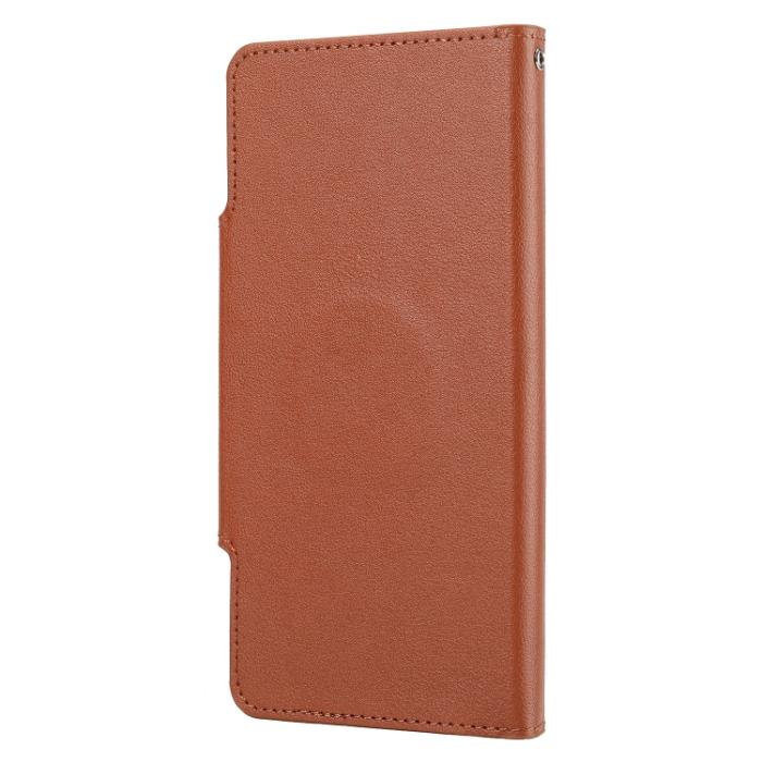 Bild 3,  iPhone 14 Plus 2in1 Magnet Fodral Brun - Teknikhallen.se