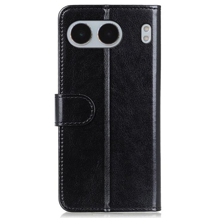 Bild 6,  OnePlus Nord 4 Fodral Crazy Horse Retro Svart - Teknikhallen.se