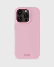 holdit holdit iPhone 16 Pro Mobilskal Silikon Rosa - Teknikhallen.se