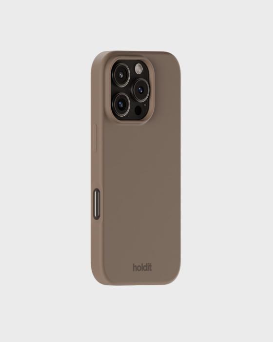 Bild 2, holdit holdit iPhone 16 Pro Mobilskal Silikon Mocha Brown - Teknikhallen.se