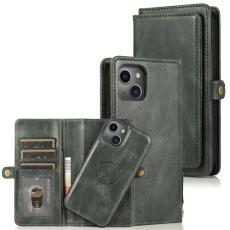  iPhone 14 2in1 Flerfack Magnet Fodral / Skal Gr&ouml;n - Teknikhallen.se