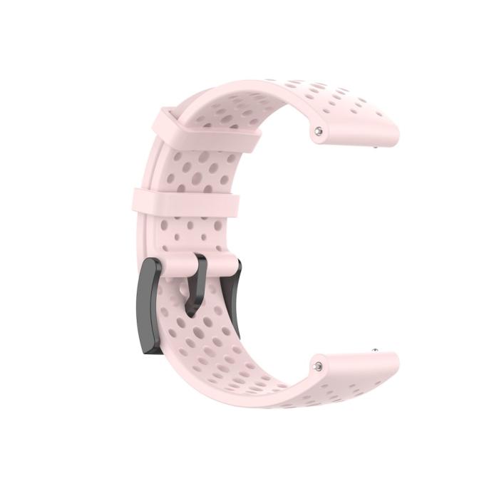 Bild 4,  Ihåligt Silikon Armband Suunto (24mm) Ljus Rosa - Teknikhallen.se