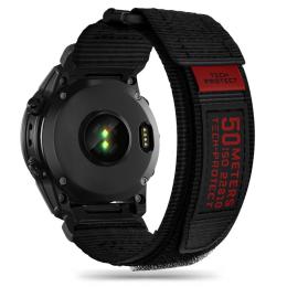 Tech-Protect Tech-Protect Garmin Fenix 26 mm Armband Scout Pro Svart - Teknikhallen.se