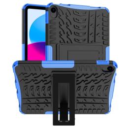  iPad 10.9 2022 Skal Rugged Kickstand Armor Blå - Teknikhallen.se