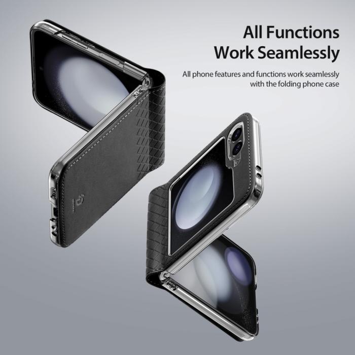 Bild 6, DUX DUCIS DUX DUCIS Galaxy Z Flip 6 / 7 FE Skal Bril Series Svart - Teknikhallen.se