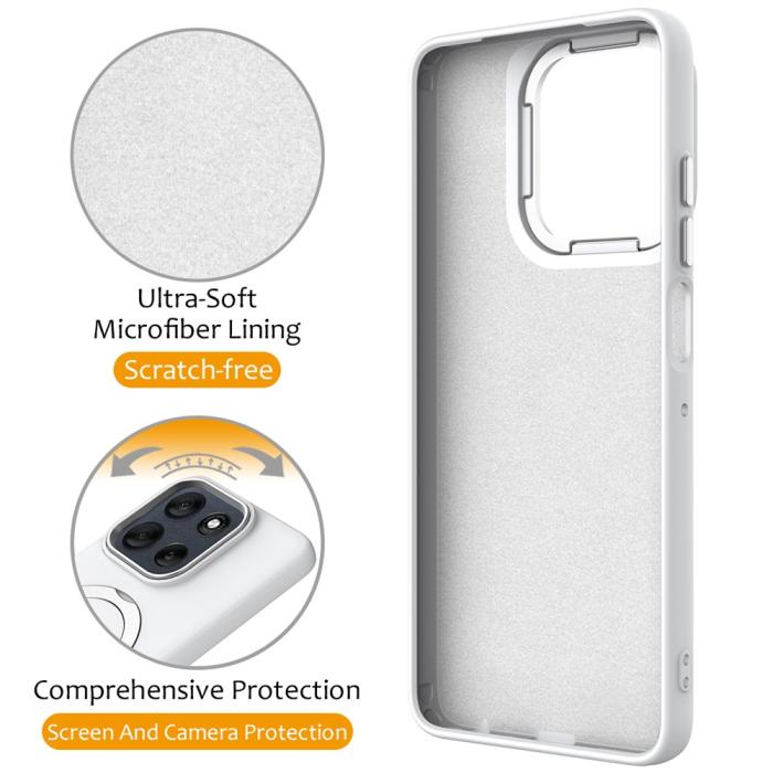 Bild 3,  Motorola Edge 70 Skal MagSafe Kickstand Hybrid Vit - Teknikhallen.se