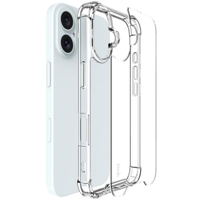 Bild 5, IMAK IMAK iPhone 16 Skal TPU Transparent - Teknikhallen.se