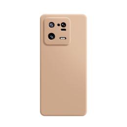  Xiaomi 13 Pro 5G Skal Liquid Silikon Aprikos - Teknikhallen.se