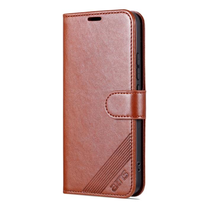 Bild 2, AZNS AZNS Xiaomi 13 Pro 5G Fodral Läder Brun - Teknikhallen.se