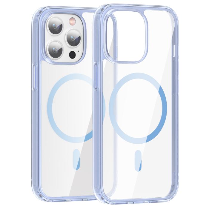 Bild 2, ColorPop ColorPop iPhone 13 Pro Max Skal CH MagSafe Transparent/Ljus Blå - Teknikhallen.se