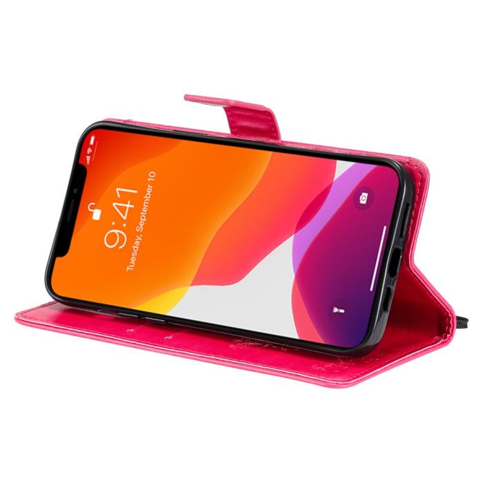 Bild 5,  iPhone 13 Pro Max - Fodral Med Tryck - Rosa - Teknikhallen.se