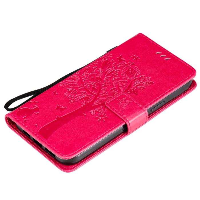 Bild 6,  iPhone 13 Pro Max - Fodral Med Tryck - Rosa - Teknikhallen.se