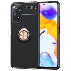  Xiaomi Redmi Note 11 Pro 5G Skal Ring Svart/Ros&eacute;guld - Teknikhallen.se