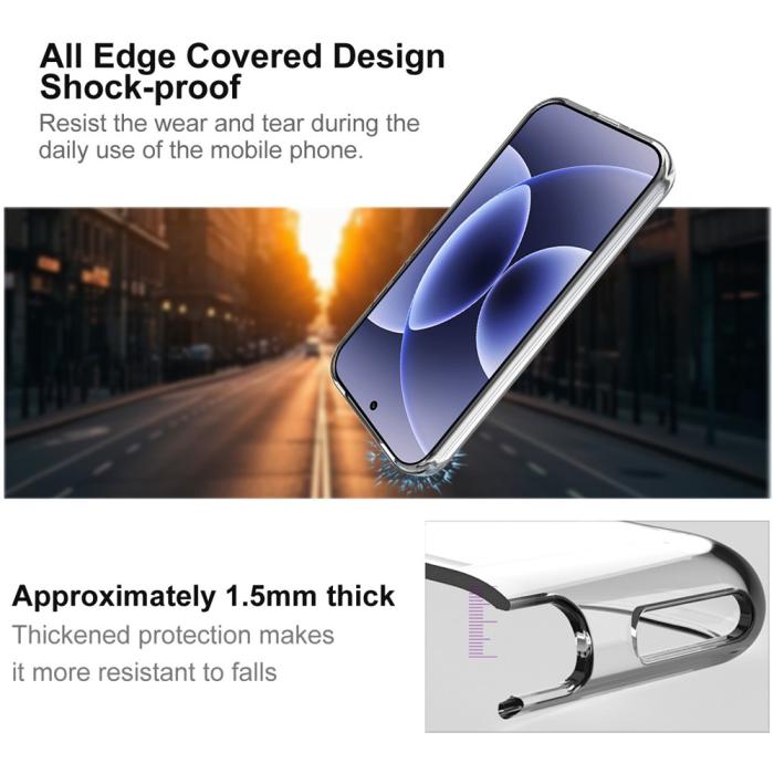 Bild 3, IMAK IMAK Xiaomi 17 Skal Soft TPU Transparent - Teknikhallen.se