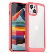  iPhone 15 Skal Akryl/TPU R&ouml;d - Teknikhallen.se