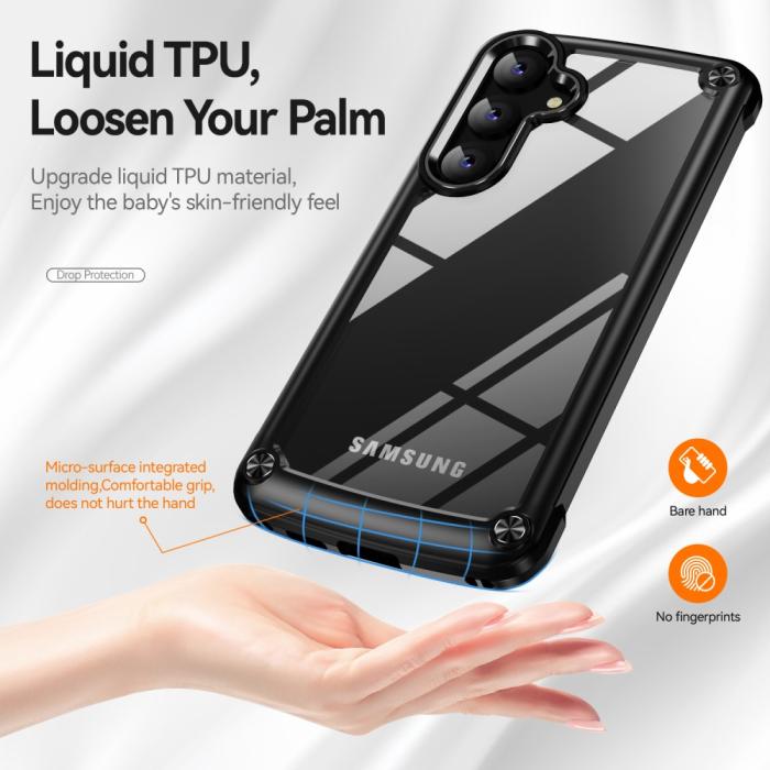 Bild 3,  Samsung Galaxy S25 Skal Xtreme Shockproof Hybrid Svart - Teknikhallen.se