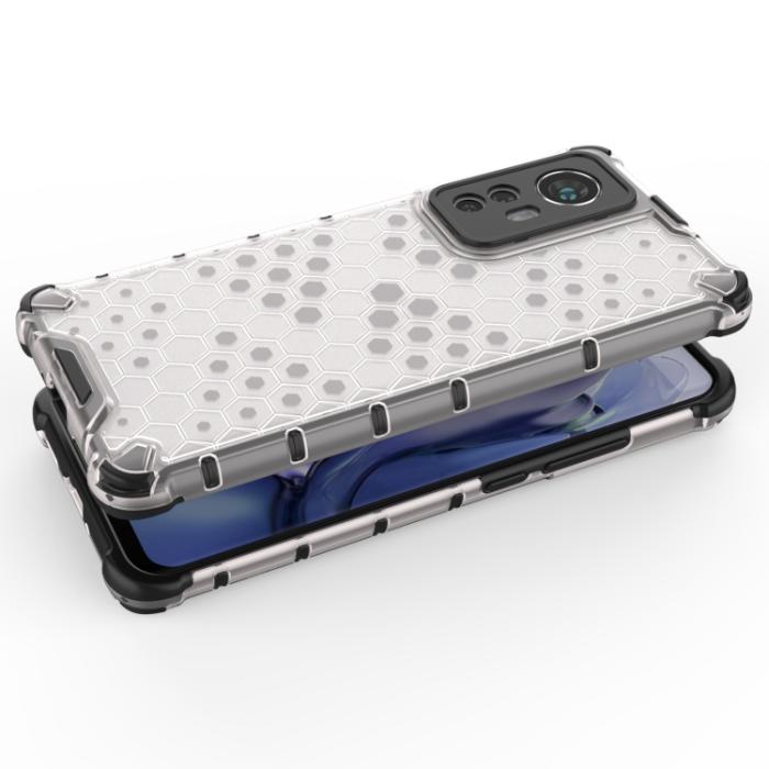 Bild 4,  Xiaomi 12 Skal Shockproof Honeycomb Svart - Teknikhallen.se