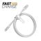 OtterBox OtterBox Premium 1m USB-C - Lightning Kabel Nylonflätad Vit - Teknikhallen.se