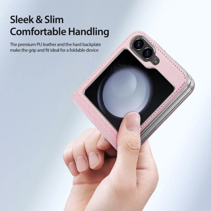 Bild 3, DUX DUCIS DUX DUCIS Galaxy Z Flip 6 / 7 FE Skal Bril Series Rosa - Teknikhallen.se