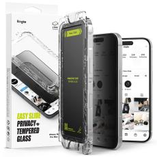 Ringke Ringke iPhone 16 Pro Max 2-PACK Sk&auml;rmskydd Easy Slide Privacy - Teknikhallen.se
