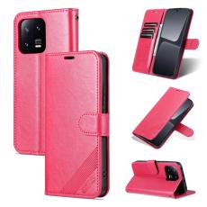 AZNS AZNS Xiaomi 13 Pro 5G Fodral L&auml;der Rosa/R&ouml;d - Teknikhallen.se