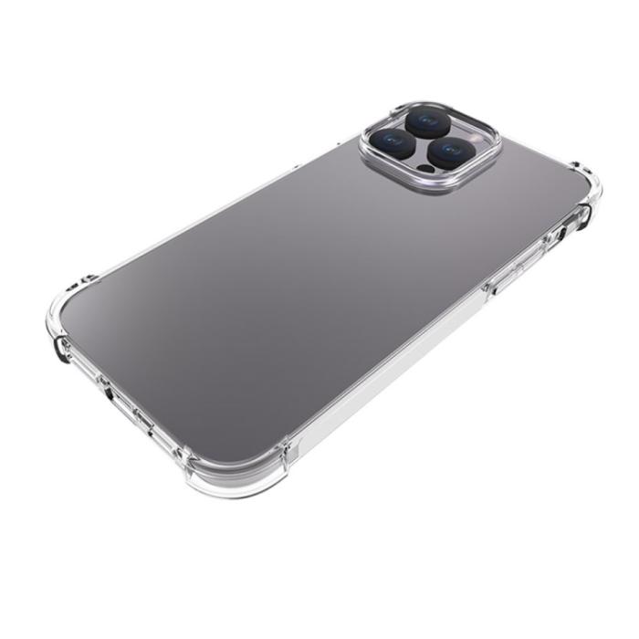 Bild 5,  iPhone 15 Pro Max Skal Shockproof TPU Transparent - Teknikhallen.se