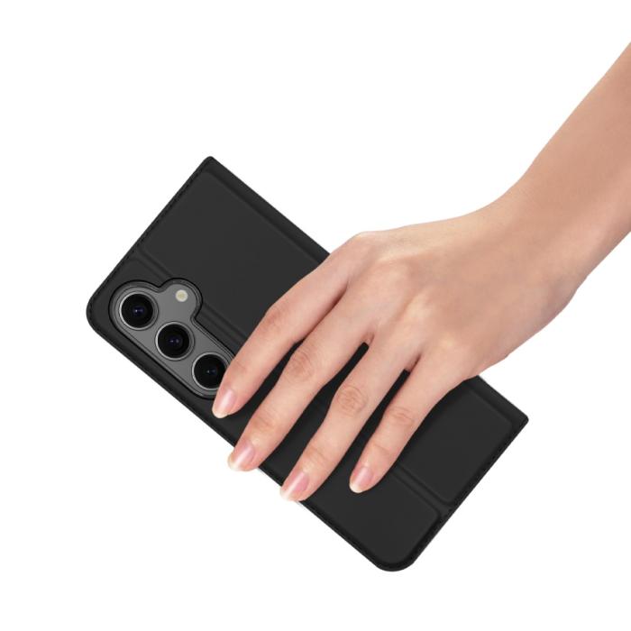 Bild 6, DUX DUCIS DUX DUCIS Samsung Galaxy S24 FE Fodral Skin Pro Series Svart - Teknikhallen.se