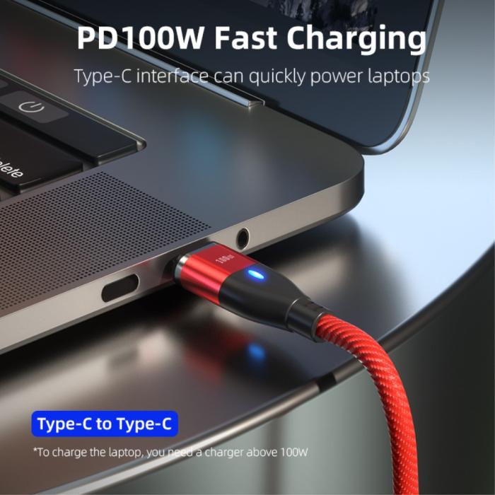 Bild 3, ENKAY ENKAY 2 m 6in1 PD 100W USB-C/USB-A - USB-C/Lightning/MicroUSB - Teknikhallen.se