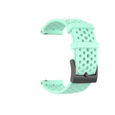  Ih&aring;ligt Silikon Armband Suunto (24mm) Cyan - Teknikhallen.se