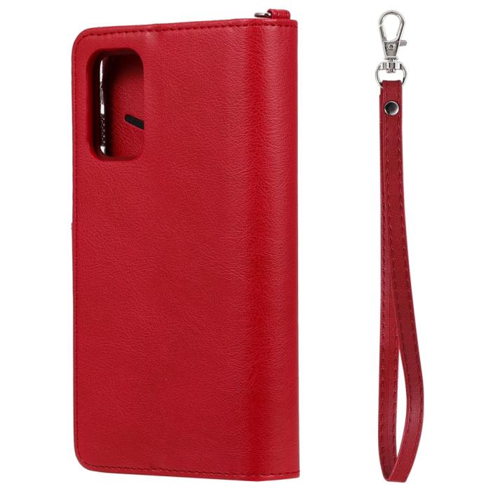 Bild 5,  Samsung S20 Plus - 2in1 Magnet Skal / Plånboksfodral - Röd - Teknikhallen.se