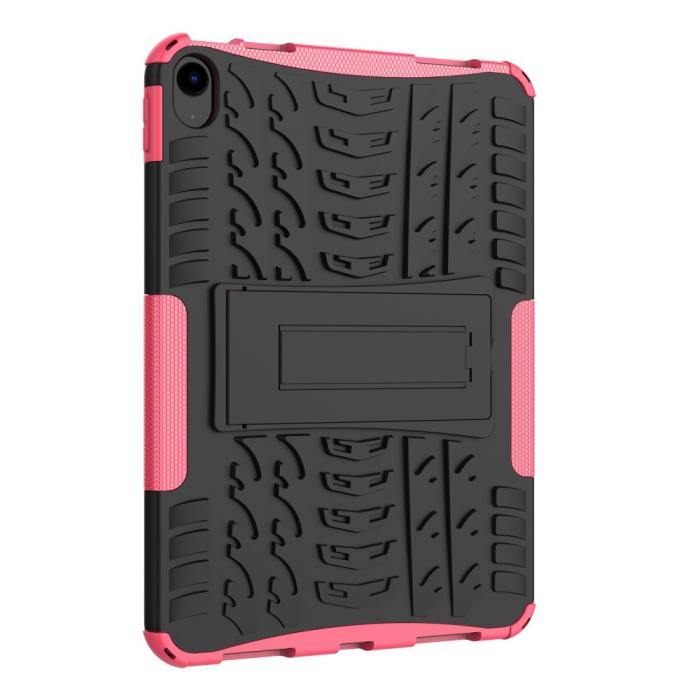 Bild 3,  iPad 11 2025 / 10.9 2022 Skal Rugged Kickstand Armor Rosa - Teknikhallen.se