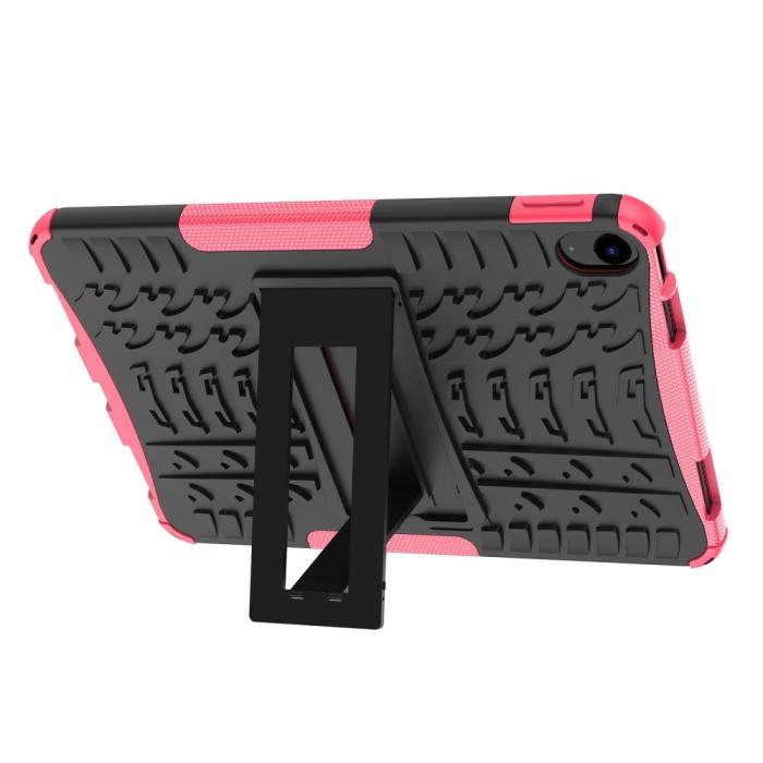 Bild 5,  iPad 11 2025 / 10.9 2022 Skal Rugged Kickstand Armor Rosa - Teknikhallen.se