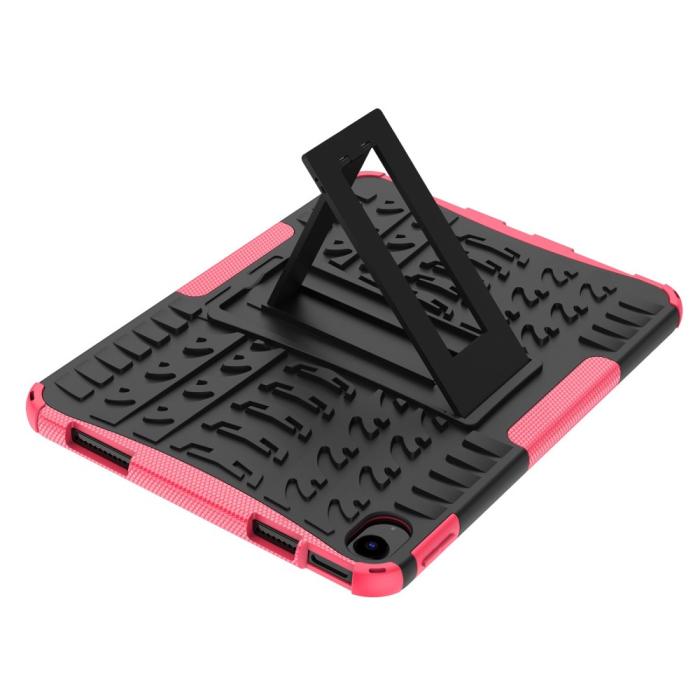 Bild 6,  iPad 11 2025 / 10.9 2022 Skal Rugged Kickstand Armor Rosa - Teknikhallen.se