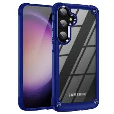  Samsung Galaxy S25 Skal Xtreme Shockproof Hybrid Bl&aring; - Teknikhallen.se