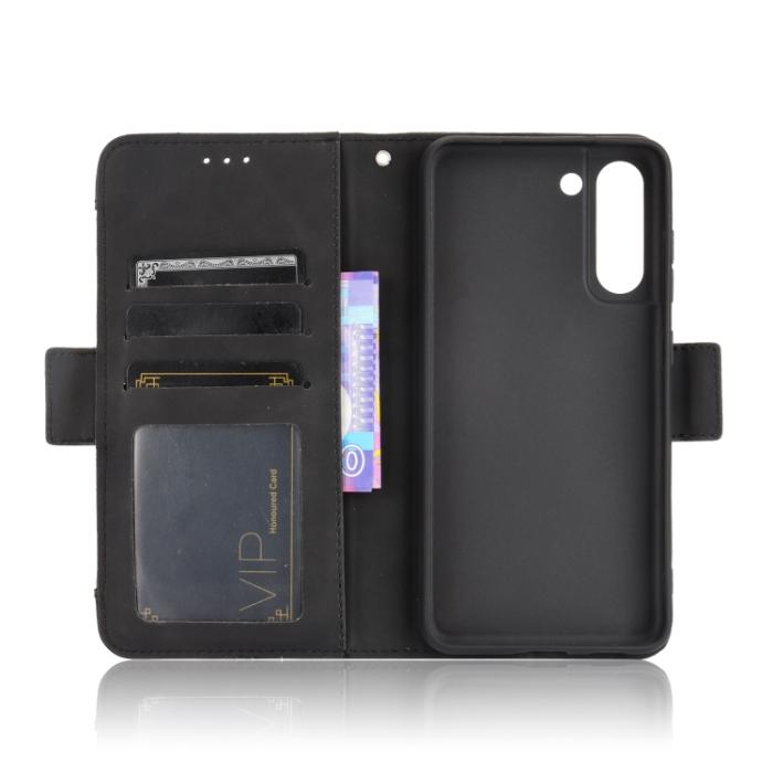 Bild 4,  Samsung Galaxy S21 FE Fodral Med Avtagbart Kortfodral Svart - Teknikhallen.se