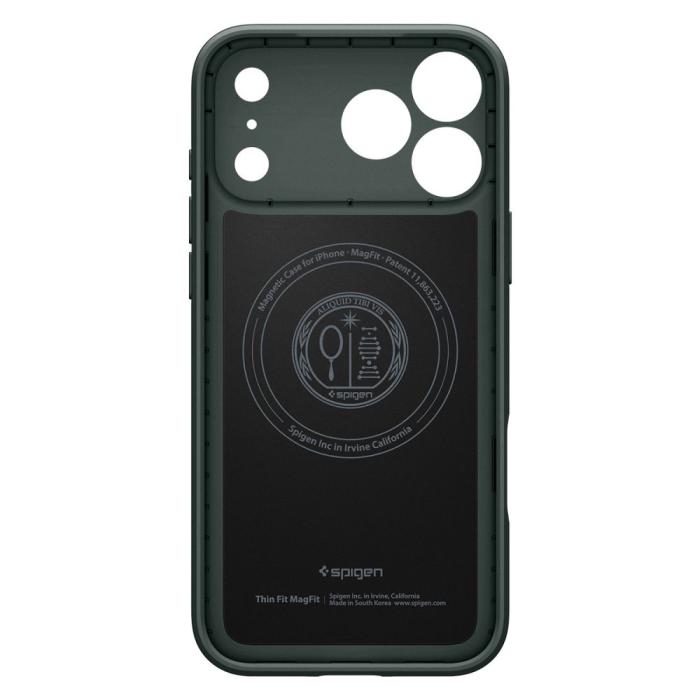 Bild 4, Spigen Spigen iPhone 18 Pro Max / 17 Pro Max Skal MagSafe Thin Fit - Teknikhallen.se