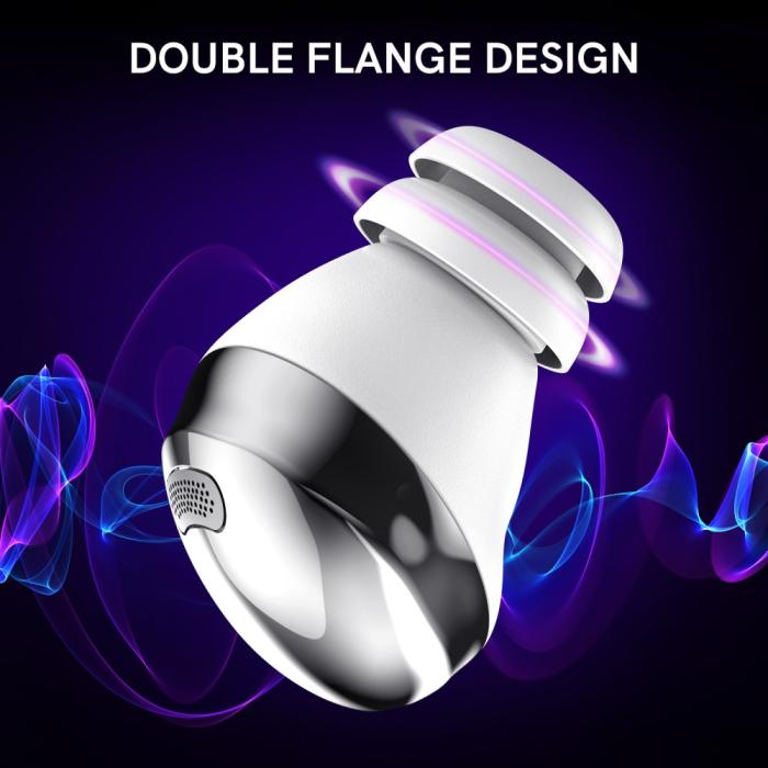 Bild 3, AHASTYLE AHASTYLE Galaxy Buds Pro 3 Öronpluggar 3-PACK Vit - Teknikhallen.se